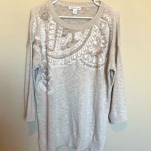 Coldwater Creek | Beaded Sweater